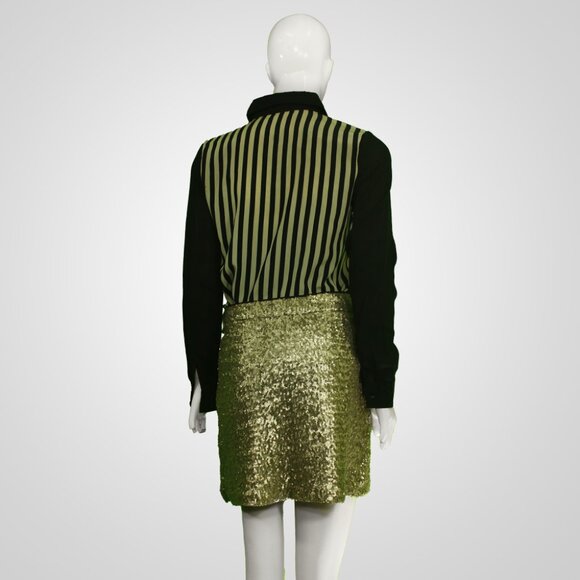 Y2K Next Sequin Mini Skirt – Glitter Glamour for Vintage Lovers - Picture 2 of 4